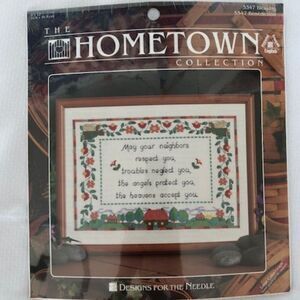 Vintage Cottagecore Counted Cross-stich Kit "Blessing"